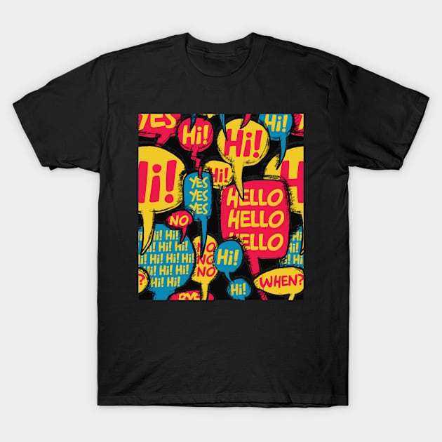 Conversation T-Shirt by Zugor